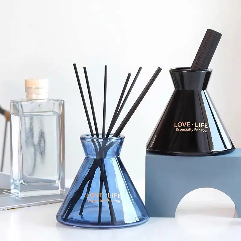 1pcs 200ml Fragrance Empty Bottles can use Rattan Sticks Purifying Air Aroma Diffuser Set Essential Oil Bottles for Room Office